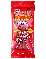 Мармелад жевательный BLOGGERS Крейзи черри, Вишня (трубочка), 75г