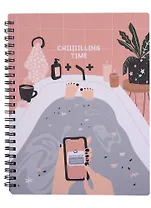 Тетрадь в клетку Be Smart, "Blogger. Ванна", 80 листов