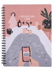 Тетрадь в клетку Be Smart, "Blogger. Ванна", 80 листов