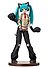 Фигурка аниме SEGA Хатсунэ Мику Кошка Hatsune Miku Project DIVA Hatsune Miku Kitty Cat 23см 40248 - 0