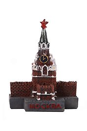 Фигурка полистоун Спасская башня (Москва) (60мм) (006-010-21-1-SM)