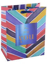 Пакет А5 23*18*10 "All for You" нейтр., бум., мат.ламинация