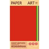 Набор цв. самоклеющ. фоамирана (EVA) А4 5л. 5цв. Эксмо Раper Art. Яркие аппликации НЦСФ5504