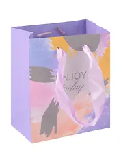 Пакет A6 14*11*6.5 "Enjoy today" жен., бум.мат.ламинат