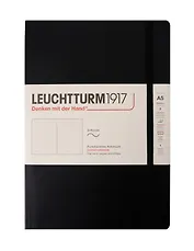 Книга для записей A5 61л тчк. "Classic" мягк.обл., черный, Leuchtturm1917