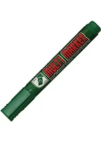 Маркер перманентный "Multi marker" 5мм. скош, зеленый, CROWN