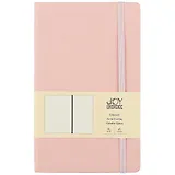 Книга для записей А5 96л кл. "Joy Book. Сахарная вата" иск.кожа, тв.переплет, ляссе, резинка, инд.уп.