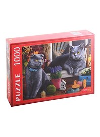 Пазл «Британские коты» 1000 элементов, Art Puzzle