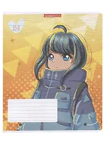 Тетрадь в линейку Academy Style, "Аниме", 24 листа