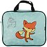 Папка для тетрадей А4 "Foxy" молния, ткань - 1