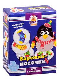 Настольная игра «Варежки-носочки», Vladi Toys