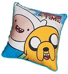 Игрушка, Плюшевая подушка Adventure Time/Эдвенче тайм Finn & Jake 30см