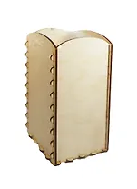 Подставка под масло Чистая под роспись (141351) (103х103х207) (Игрушка из дерева)