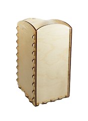 Заготовка из дерева «Подставка под масло чистая», 103х103х207