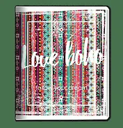 Тетрадь в клетку Be Smart, Boho, А5, 48 листов, красная