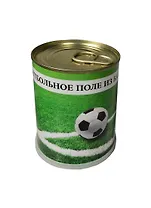 Подарочный набор для выращивания Футбольное поле из банки газонная трава (410480)