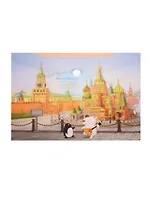 Папка-конверт А5 на кнопке "Москва"