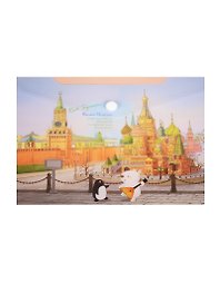 Папка -конверт «Москва» А5 на кнопке, Comix