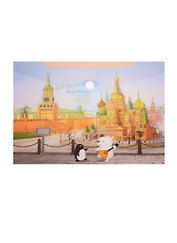 Папка-конверт А5 на кнопке "Москва"