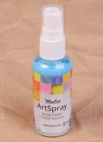 Спрей-краска акриловая ArtSpray Лазурь перламутровый (50 мл) (SR18)