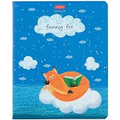 Тетрадь общая «Funny fox», 48 листов в клетку, A5, в ассортименте - Hatber - 2