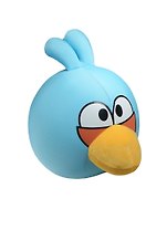 Игрушка-антистресс Злая птица синий (20см) (А026)