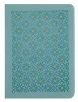 Записная книжка А6 80л кл. "GALLERY. Мятный (NEW)" иск.кожа с поролоном, термотиснение, ляссе, скругл.углы, инд.уп.