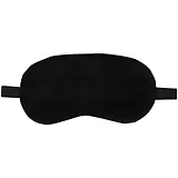 Маска для сна черная (плюш) (пакет)