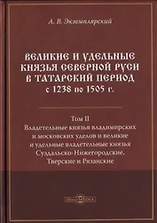 Великие и удельные князья Северной Руси в татарский период с 1238 по 1505 г. Том 2