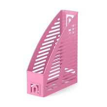 Лоток вертикальный «Office. Pastel», Erich Krause, 75 мм, пластиковый, розовый