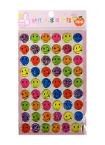 Набор для творчества Наклейки смайлы Овал микс цветов JLT-002