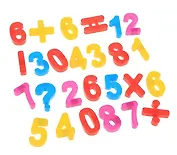 Цифры магнитные в пак. (480218) (упаковка)