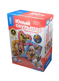 Юный скульптор для девочек Поделки из гипса (Пн-003) (LORI) (набор для творч.) (4+)