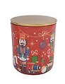 Ароматизированная свеча в стакане Щелкунчик с крышкой  (Magical Gift with lid) (150г)