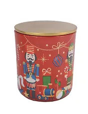 Ароматизированная свеча в стакане Щелкунчик с крышкой  (Magical Gift with lid) (150г)