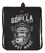 Мешок для сменной обуви "Горилла" 41*49см, 1отд., петля для подвеса, инд.уп.