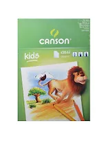Альбом для детского творчества 30л А4 склейка, 90г/м2, Canson