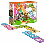 Домино «44 котенка» 28 деталей, Vladi Toys - 1