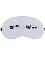 Маска для сна Мордочки котов (пакет) 12-37559-YZ-7203