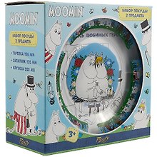 Набор посуды Moomin/Муми-тролли (стекло)