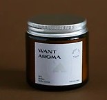 Свеча ароматическая Мох,Амбра,Бобы тонка (120мл) (WA_M0112020)