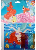 НИ Дисней Рисунок из страз Русалочка (3+) (01819) (упаковка) (Десятое Королевство)