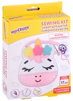 Набор для шитья сумочки из фетра "Единорожка",