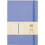 Книга для записей В5 96л кл. "Joy Book. Цветущая сирень" иск.кожа, тв.переплет, ляссе, резинка, инд.уп.