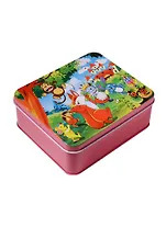 Пазлы картонные в жестянной коробке, 80 деталей, в лесу (15-02203-4)