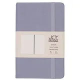 Записная книжка А6- 96л кл. "Joy Book. Туманное утро" 7БЦ., иск.кожа, тонир.форзац, тонир.блок, скругл.углы, сшит.блок, ляссе, резинка, карман на задн.форзаце