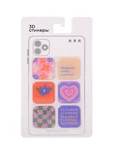 3D стикеры Flowersmania (6 шт)