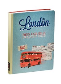 Блокнот «London. Red Double Decker Bus»,