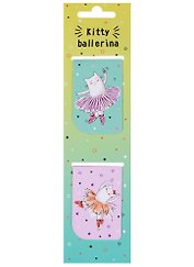 Магнитные закладки «Kitty ballerina», 2 штуки