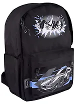 Рюкзак "Аниме с тачкой" 40*27*12 см, 1 отделение